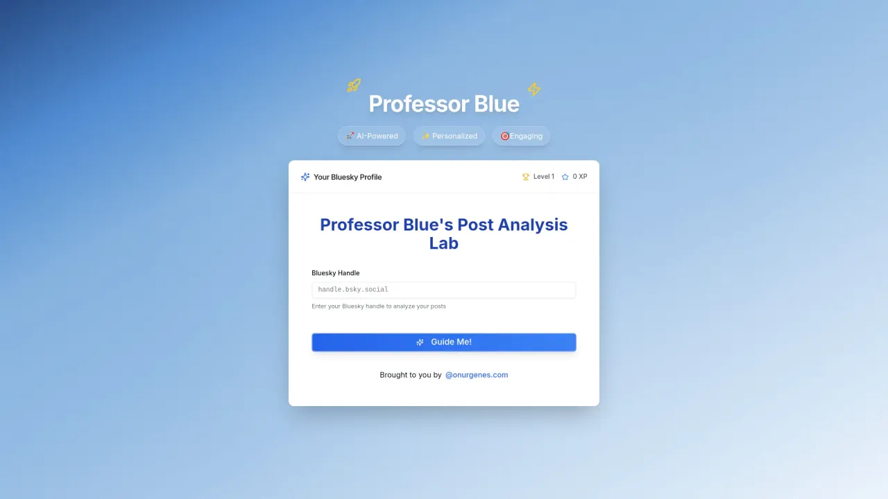 Professor Blue